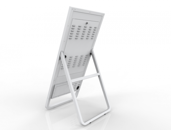 TFT LCDの足車が付いている相互待ち行列管理のキオスク 2