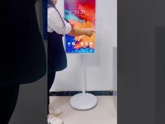 Android 12 タッチスクリーン ポータブルテレビ デジタルサイン スタンドバイミー スマートテレビ OEM