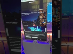 86インチ OLEDホログラムディスプレイ 3DLCD冷蔵庫スプリッシング 透明なLEDスクリーン