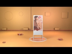 表示を広告するLCD