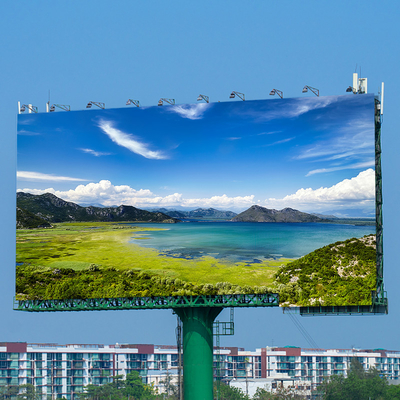 屋外広告のためのP6.67 P8 P10のフル カラーの巨大なビデオ壁